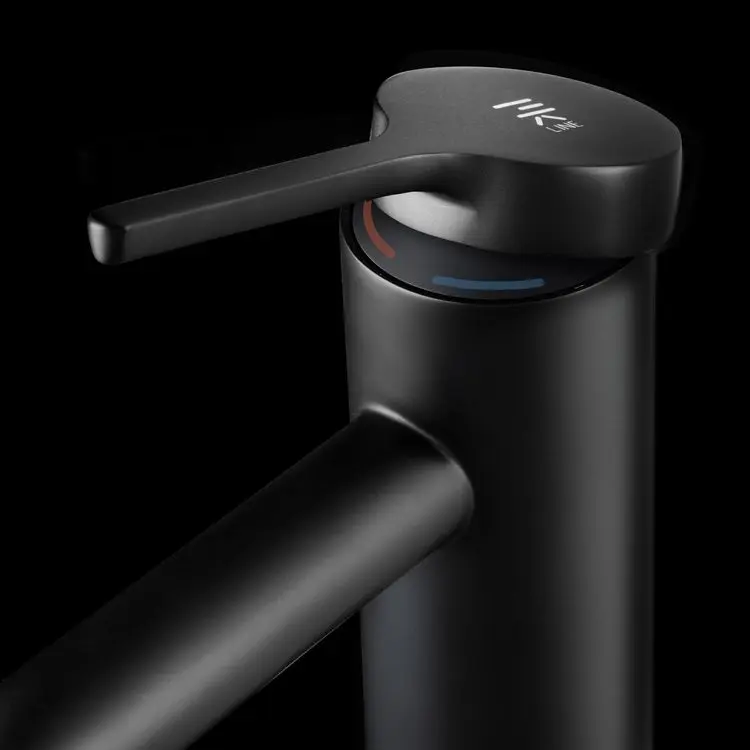 Miscelatore Lavabo Alto - Mirtak - Nero Opaco - Linea Era - immagine 3