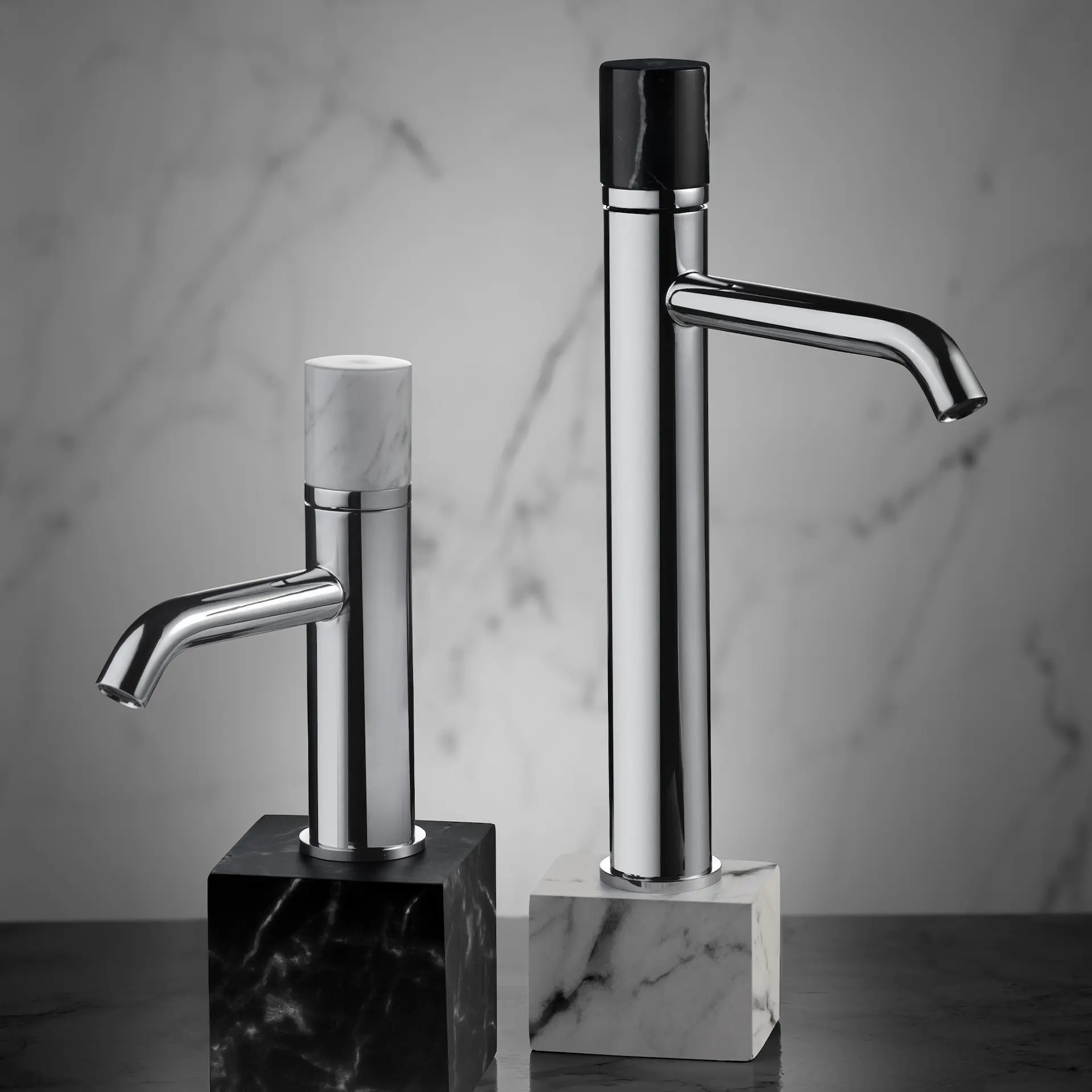 Miscelatore Lavabo Monocomando - Mirtak - Cromato - Linea QUO B - immagine 2